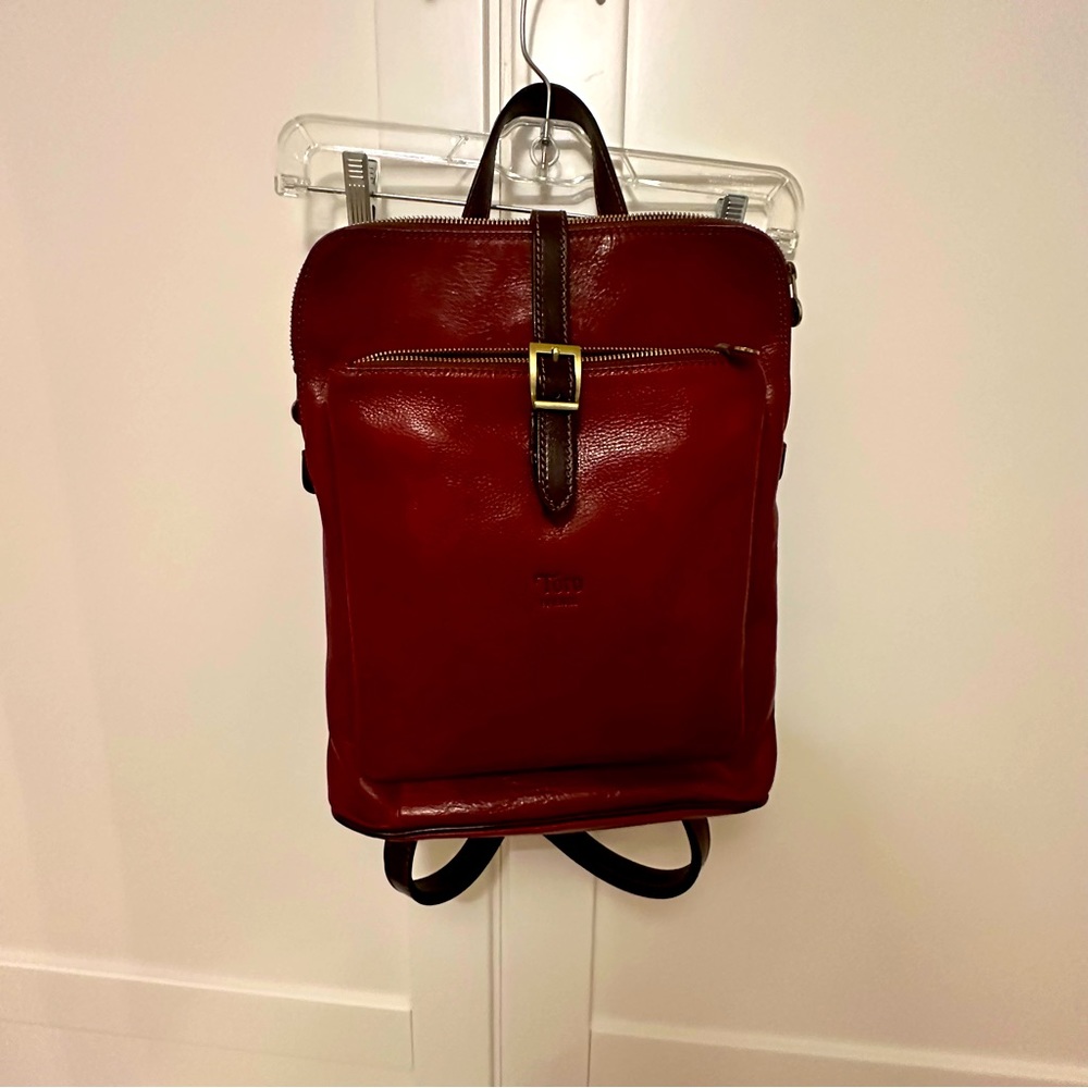 Italian Leather Backpack